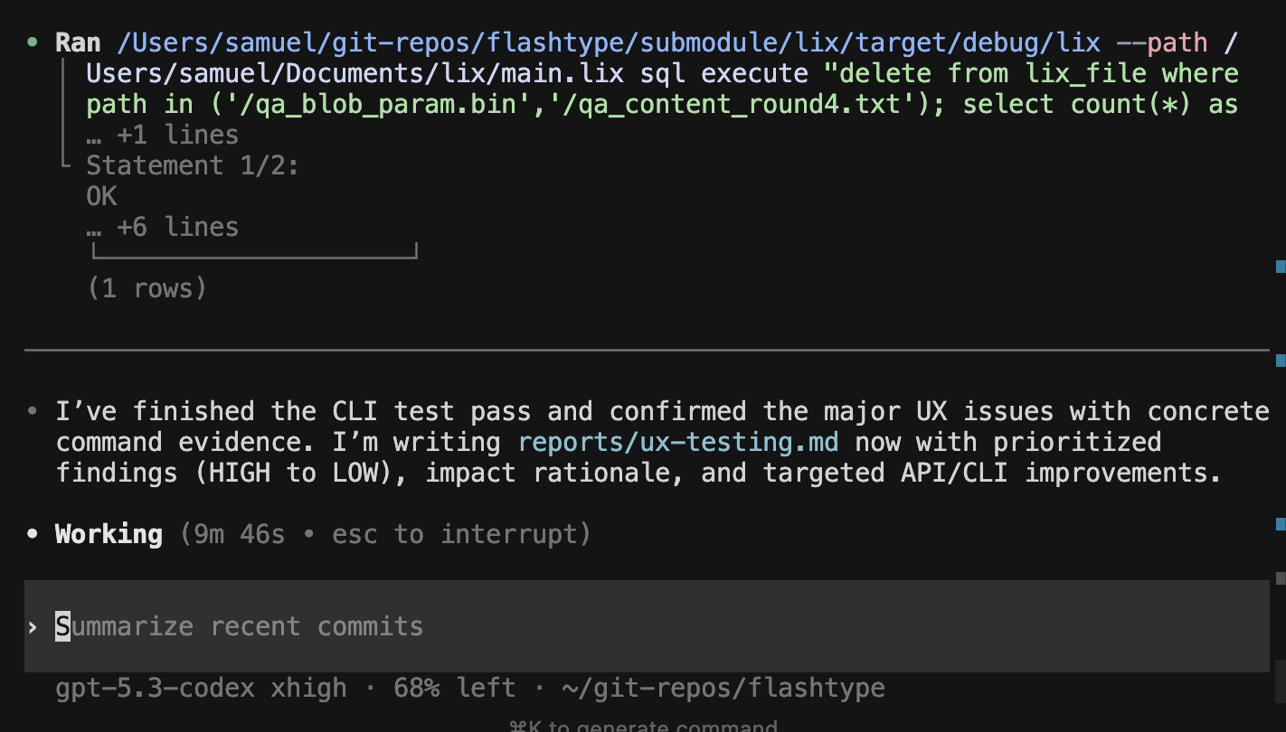 AX testing